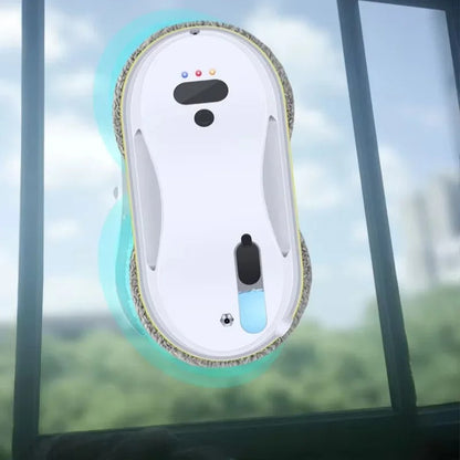 Automatic Window Cleaning Robot with Sensor and Spray System
